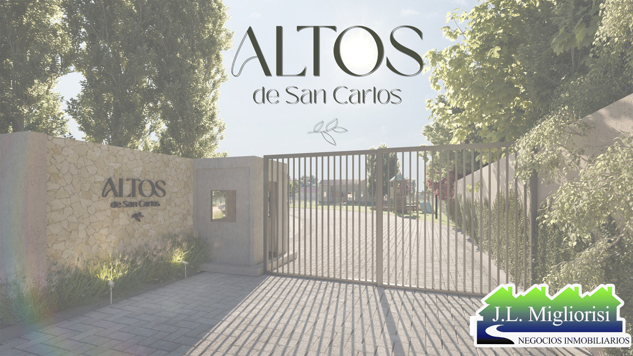 Barrio "Altos de San Carlos", sobre bajada de 197 y Panamericana, Zona Norte